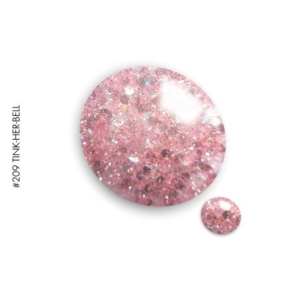 Gel It Up Glitter & Shimmer Gel Polish 209 Tink-Her-Bell