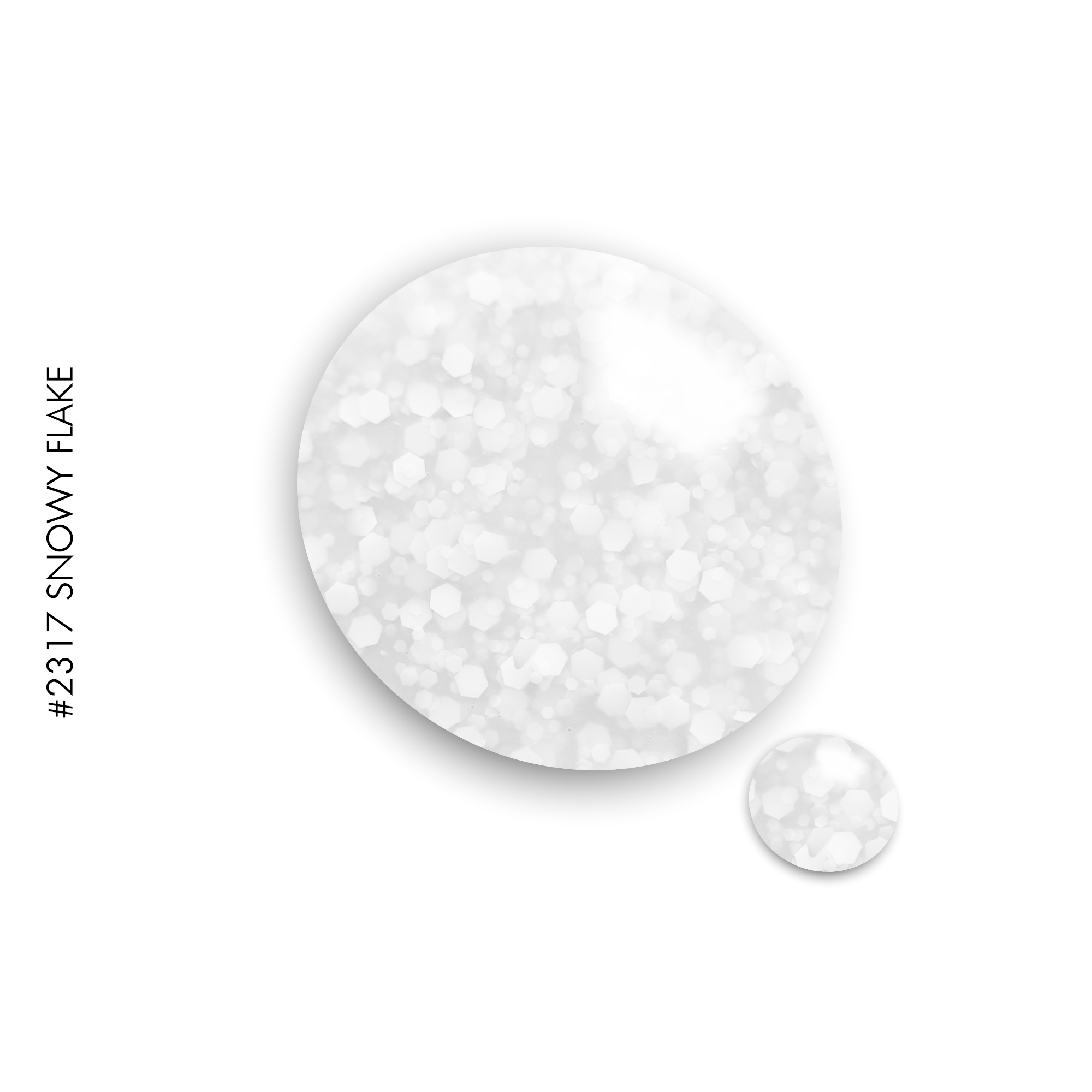 Gel It Up Russian Formula Gel Polish 2317 Snowy Flake