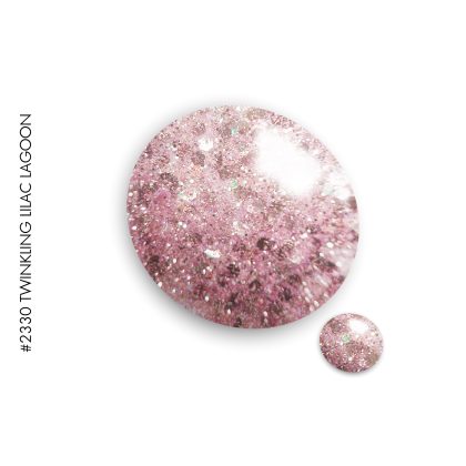 Gel It Up Glitter & Shimmer Gel Polish 2330 Twinkling Lilac Lagoon