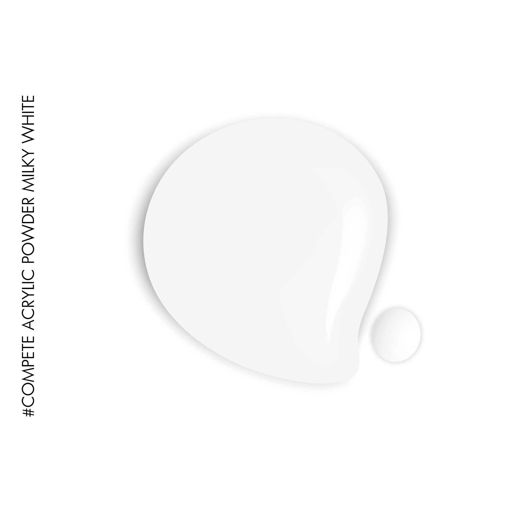 Gel It Up Compete Acrylic Powder Milky White 35g - Image 2