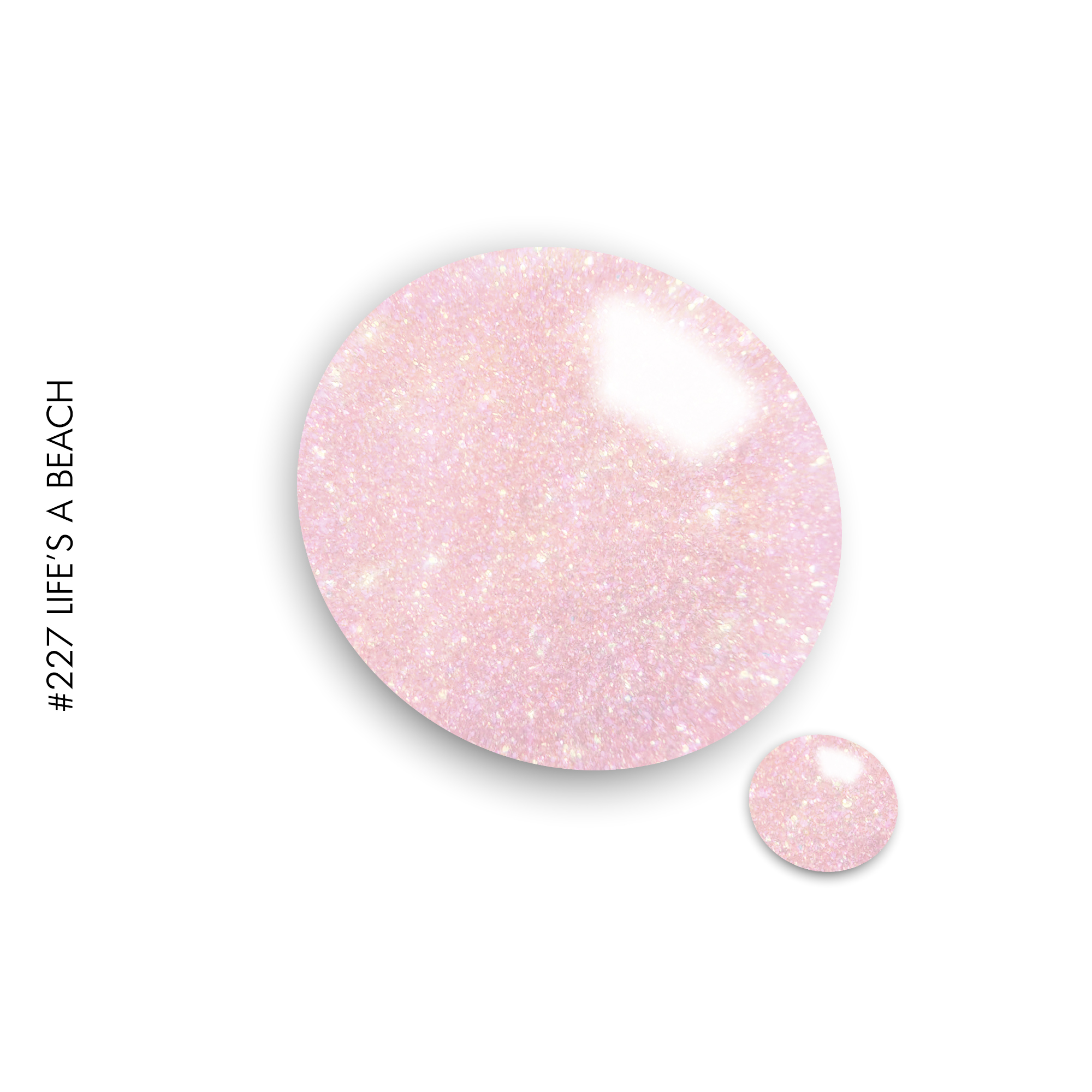 Gel It Up Glitter & Shimmer Gel Polish 227 Life's a Beach - Image 2