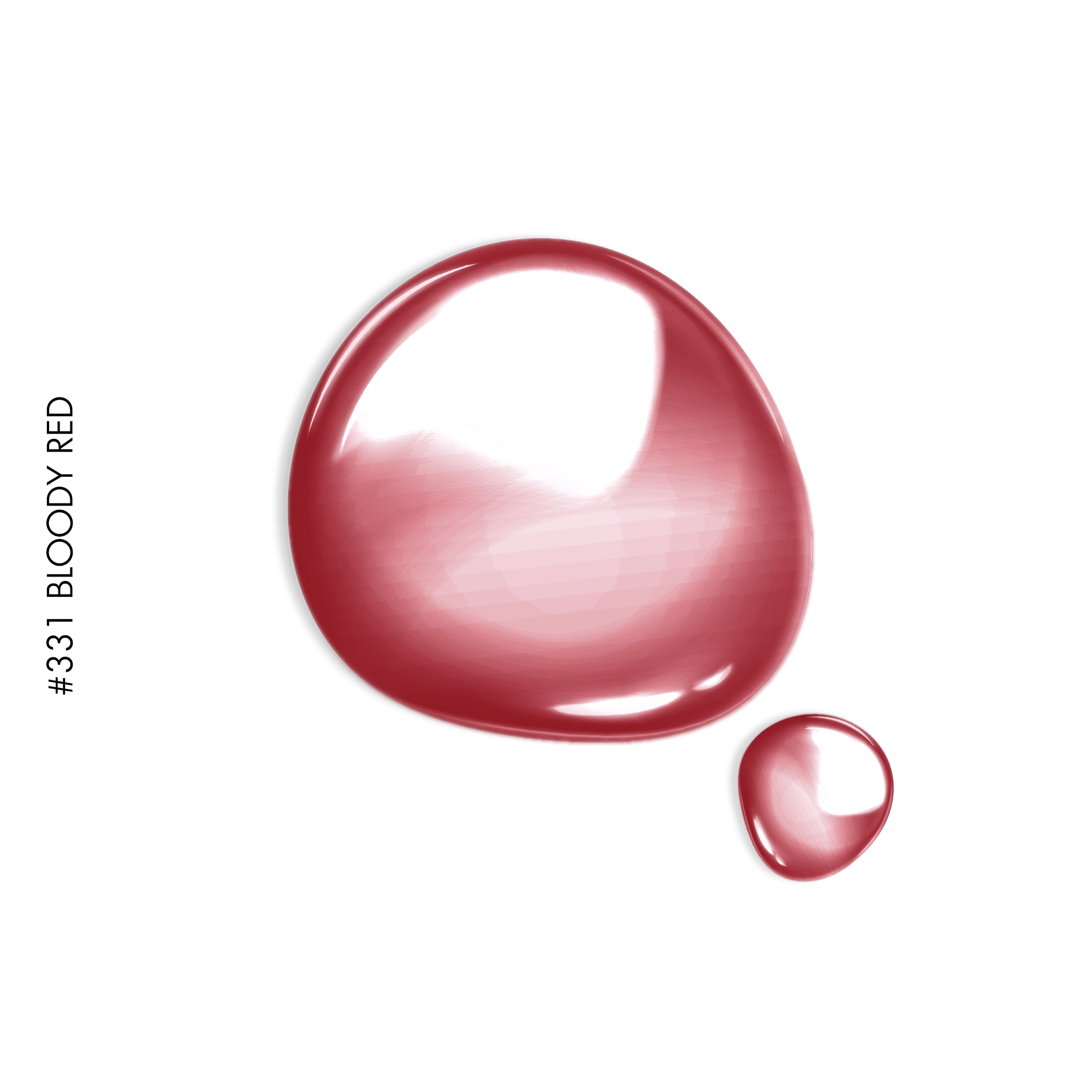 Gel It Up Russian Formula Gel Polish 331 Bloody Red - Image 2