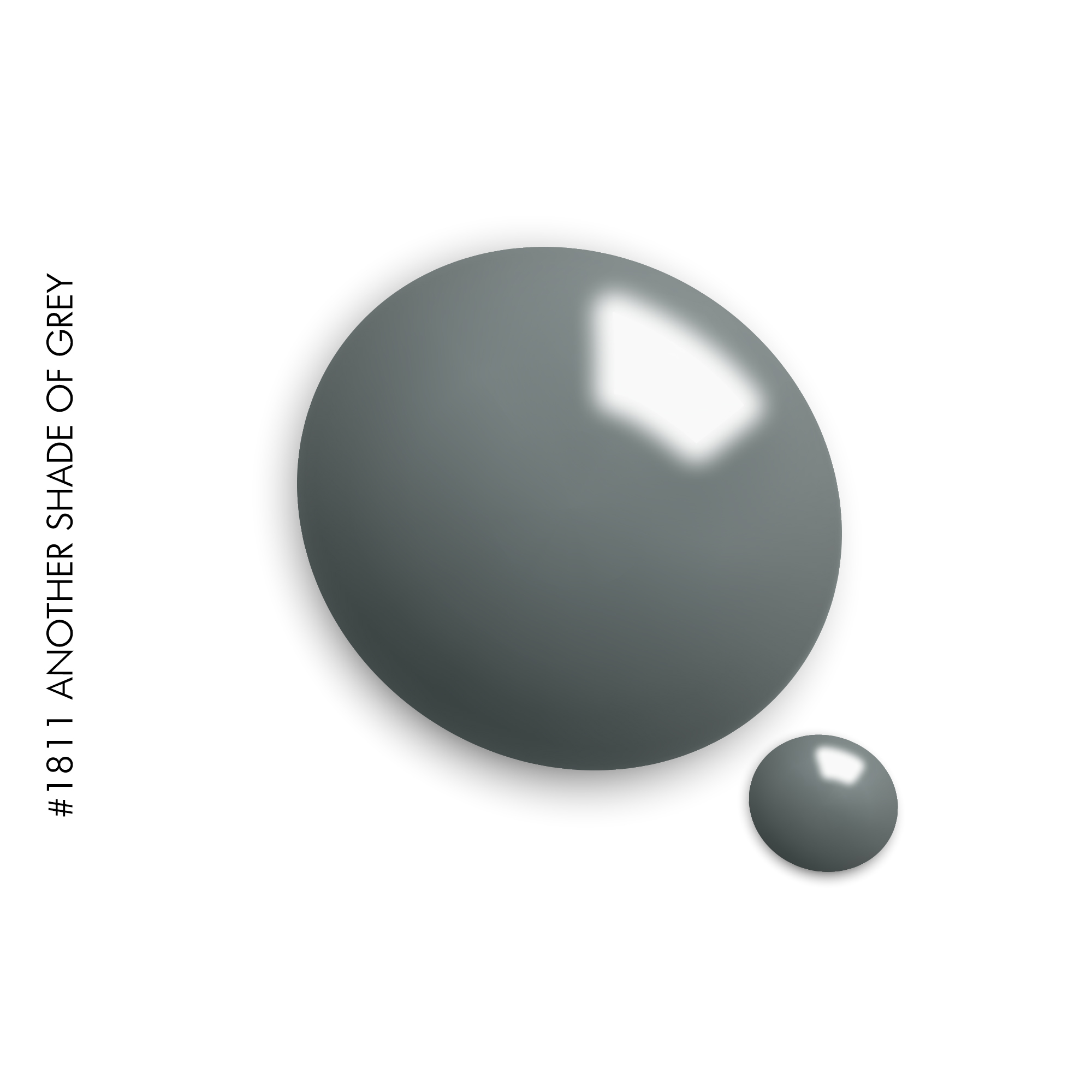 Gel It Up Russian Formula Gel Polish 1811 Another Shade of Grey - Image 2