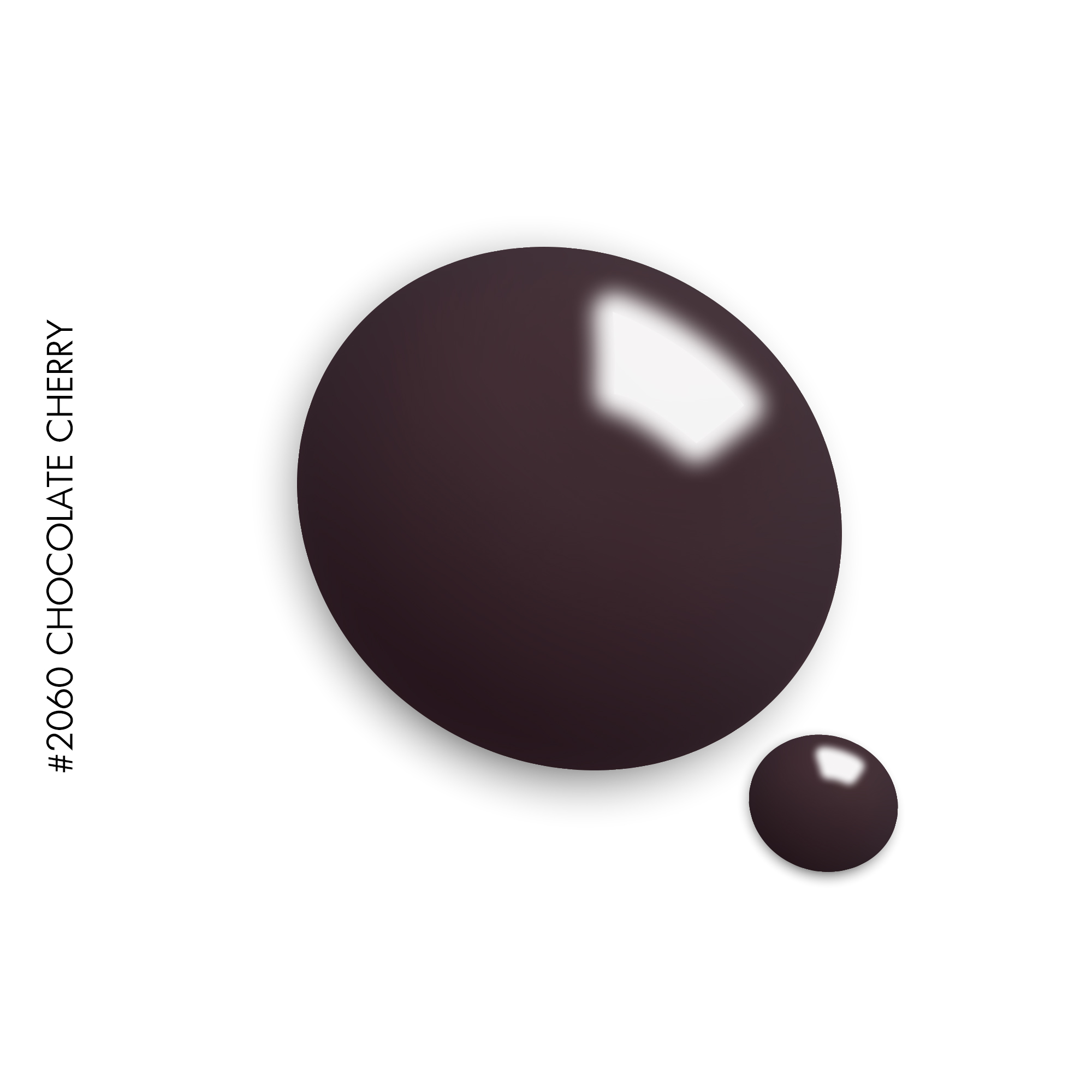 Gel It Up Russian Formula Gel Polish 2060 Chocolate Cherry - Image 2