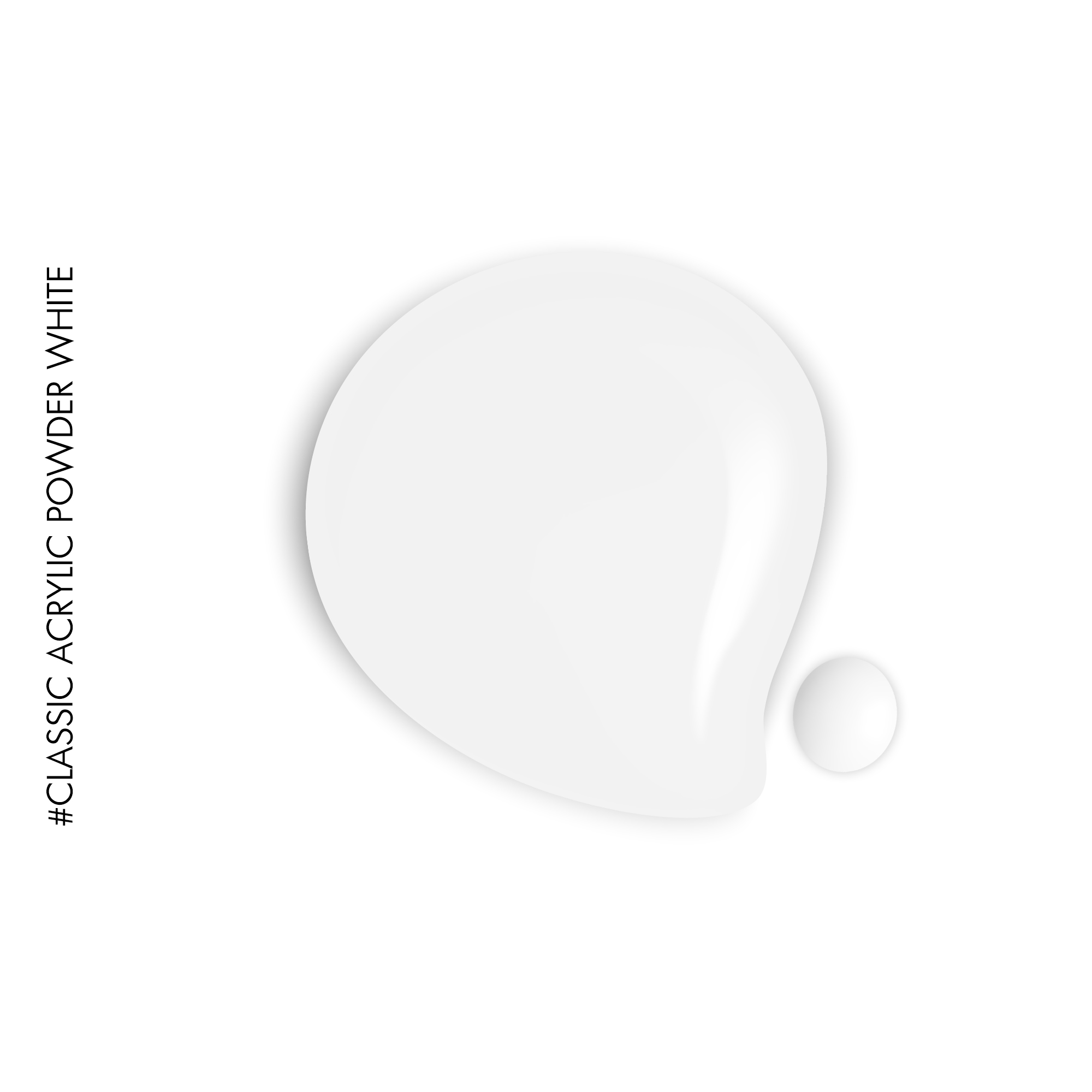 Gel It Up Classic Acrylic Powder White - Image 2