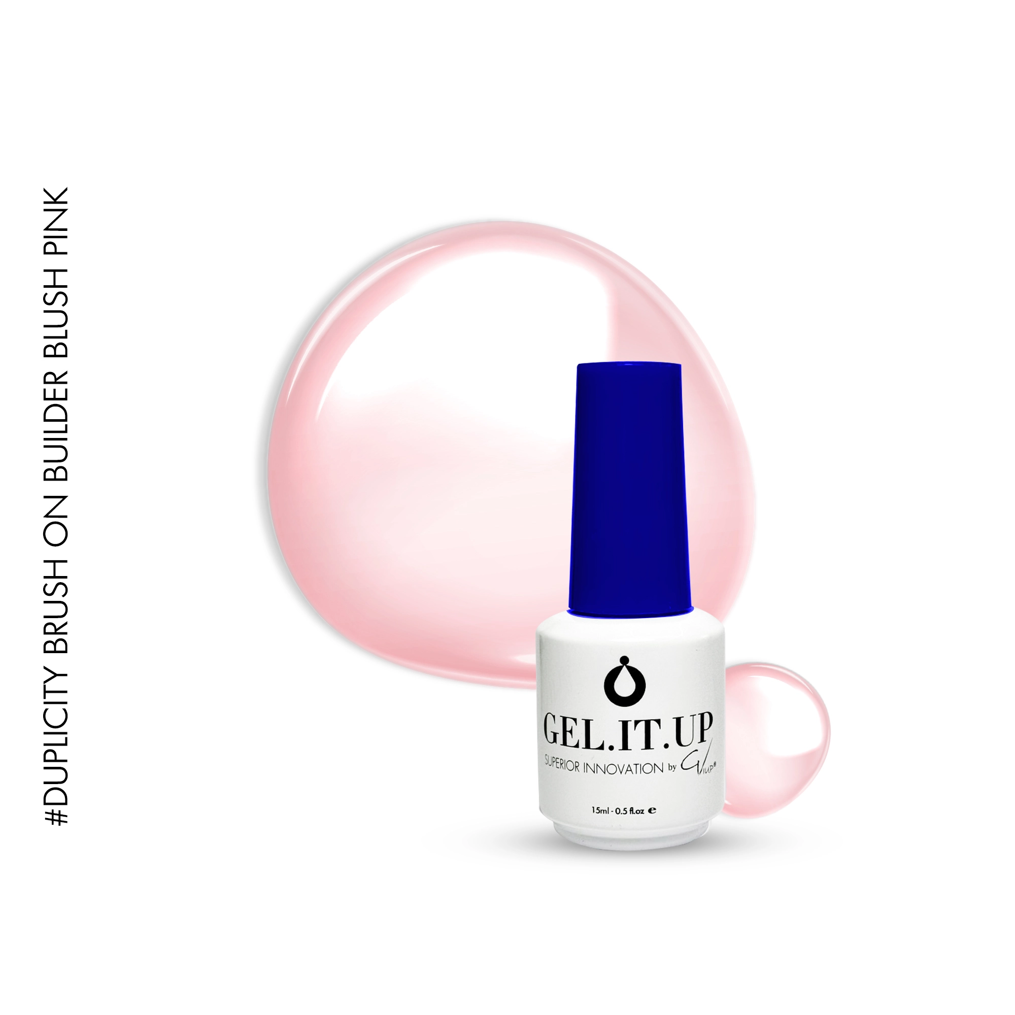 Gel It Up Duplicity Brush on Builder Blush Pink