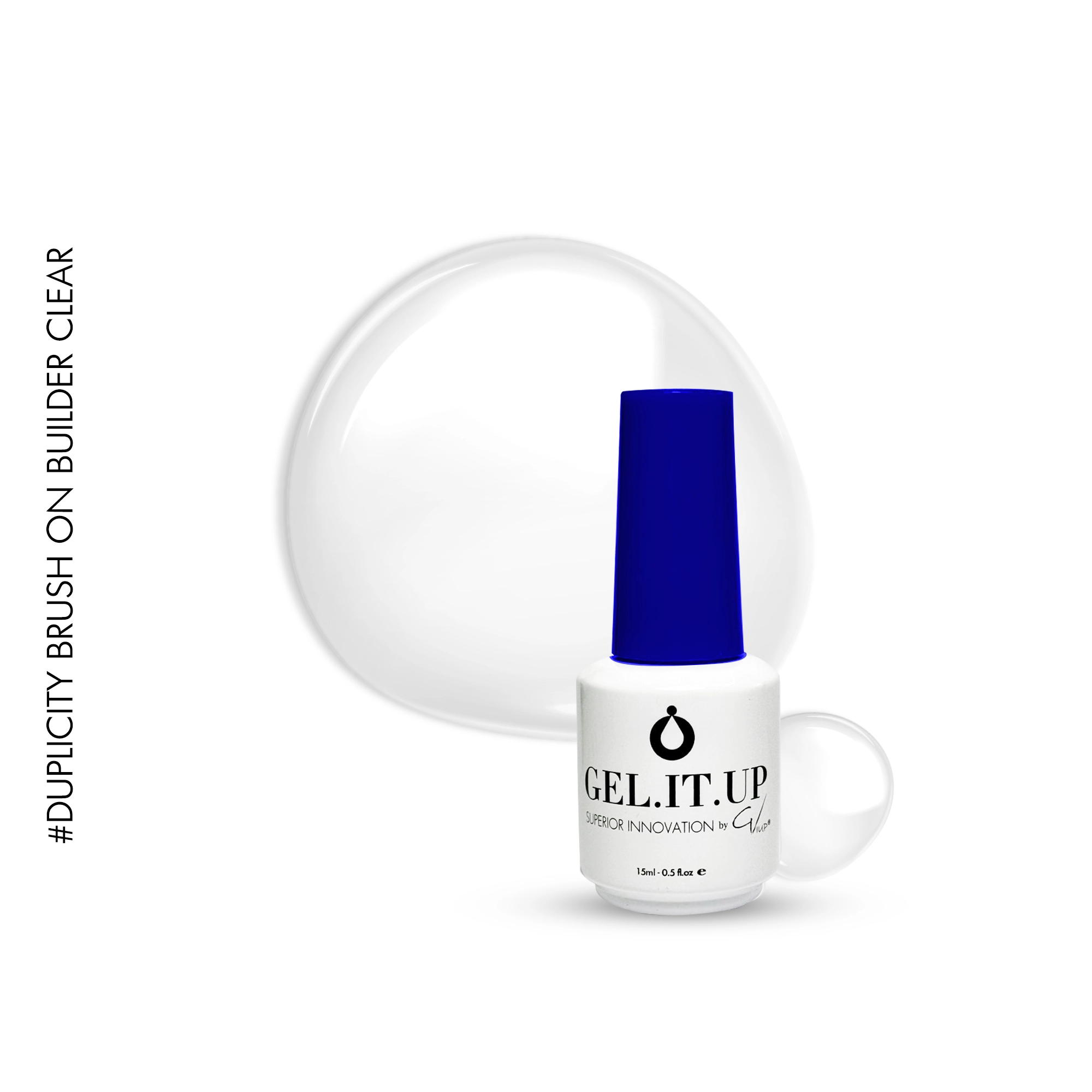 Gel It Up Duplicity Brush on Builder Clear