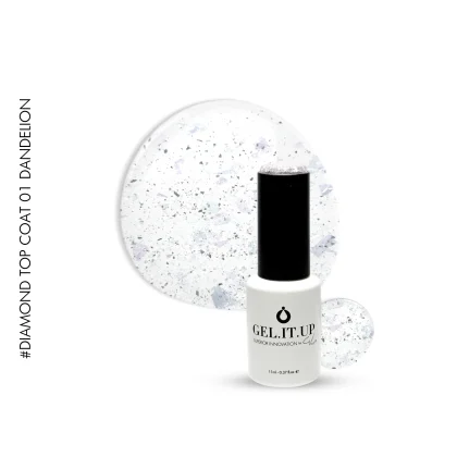 Gel It Up Diamond Top Coat 01 Dandelion