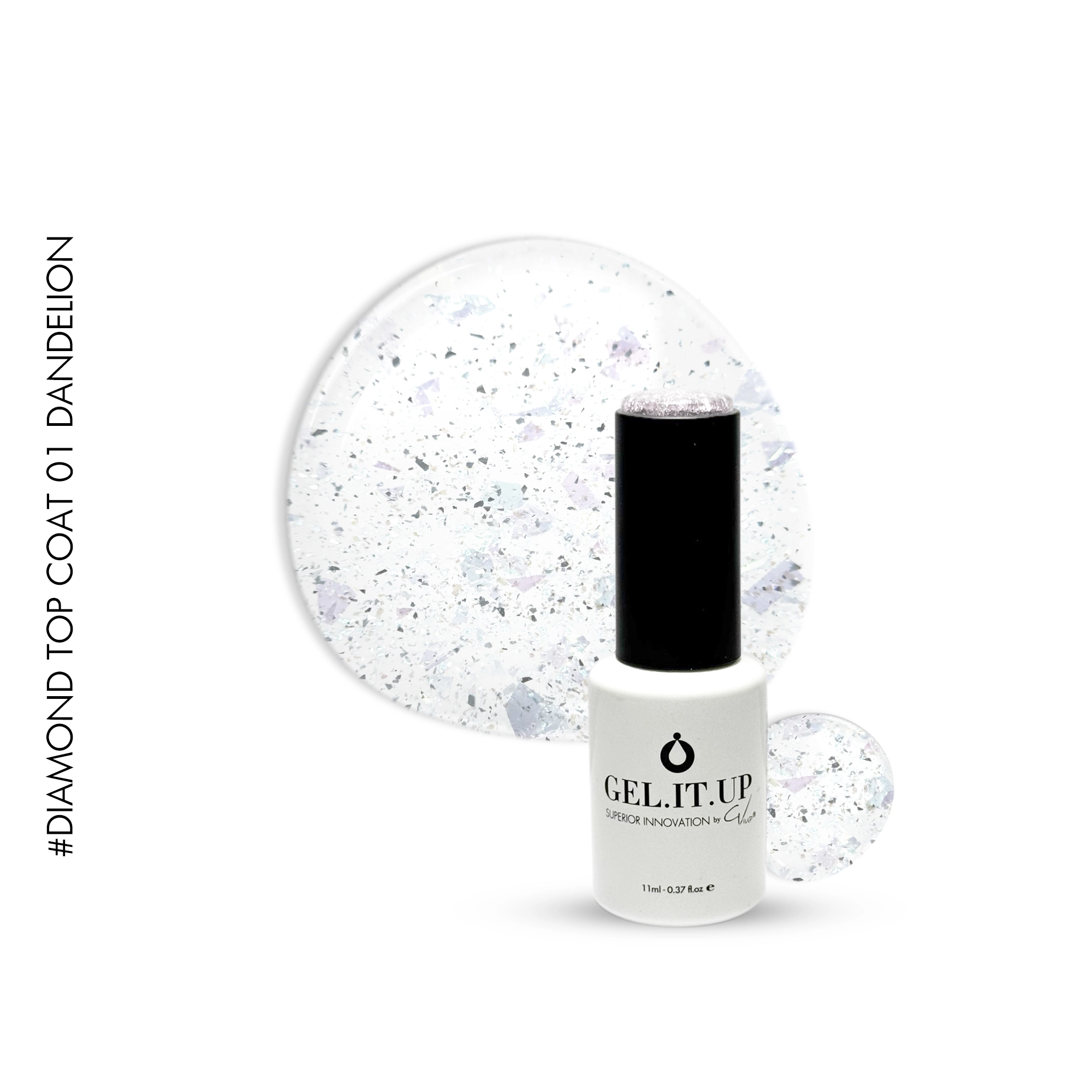 Gel It Up Diamond Top Coat 01 Dandelion