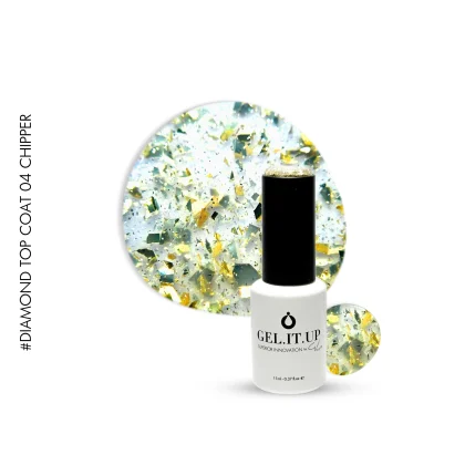 Gel It Up Diamond Top Coat 04 Chipper