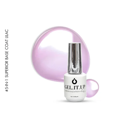 Gel It Up 5-in-1 Superior Base Coat Lilac