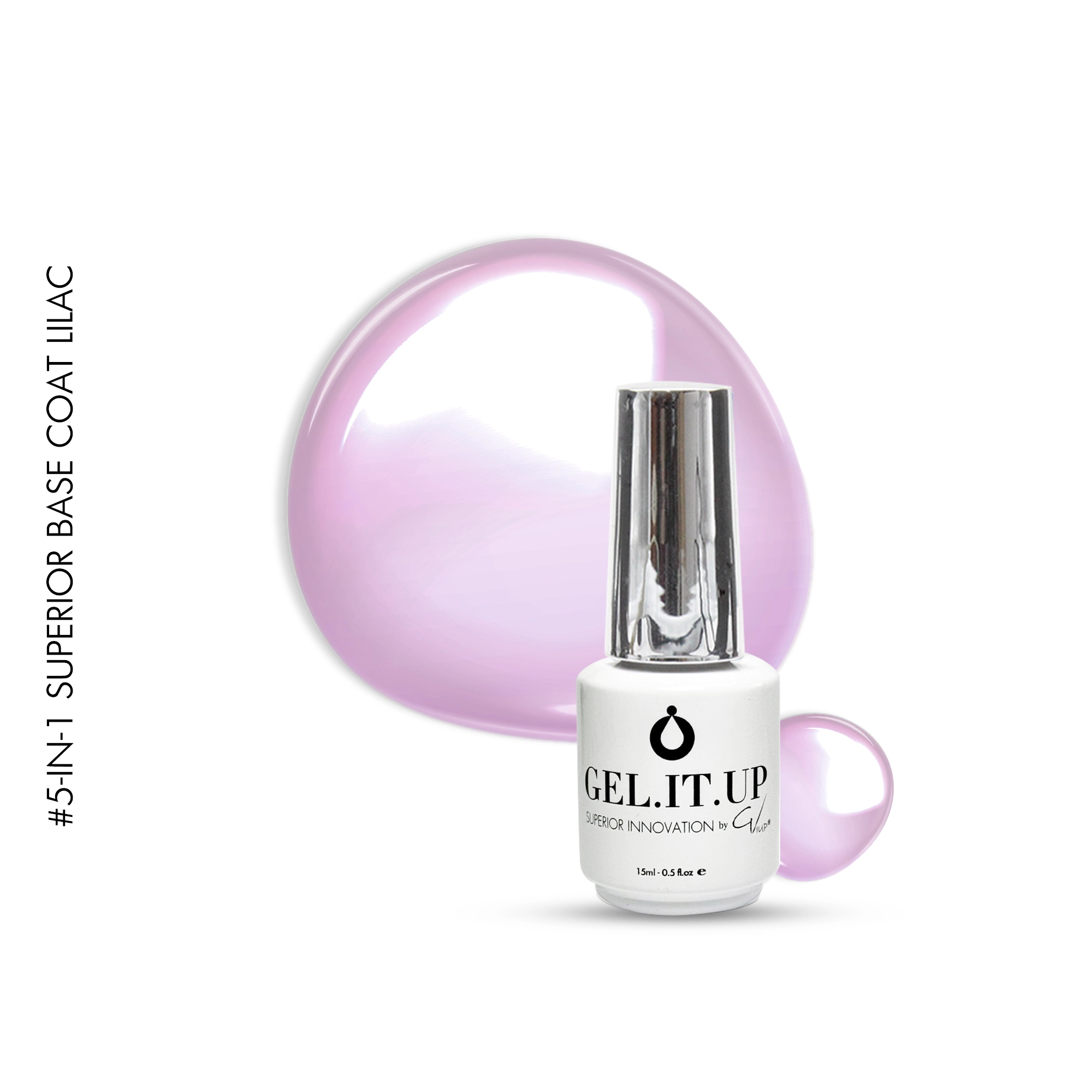 Gel It Up 5-in-1 Superior Base Coat Lilac