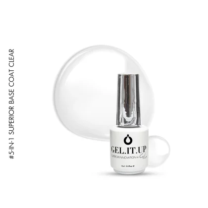 Gel It Up 5-in-1 Superior Base Coat Clear
