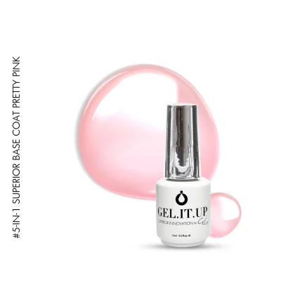 Gel It Up 5-in-1 Superior Base Coat Pretty Pink