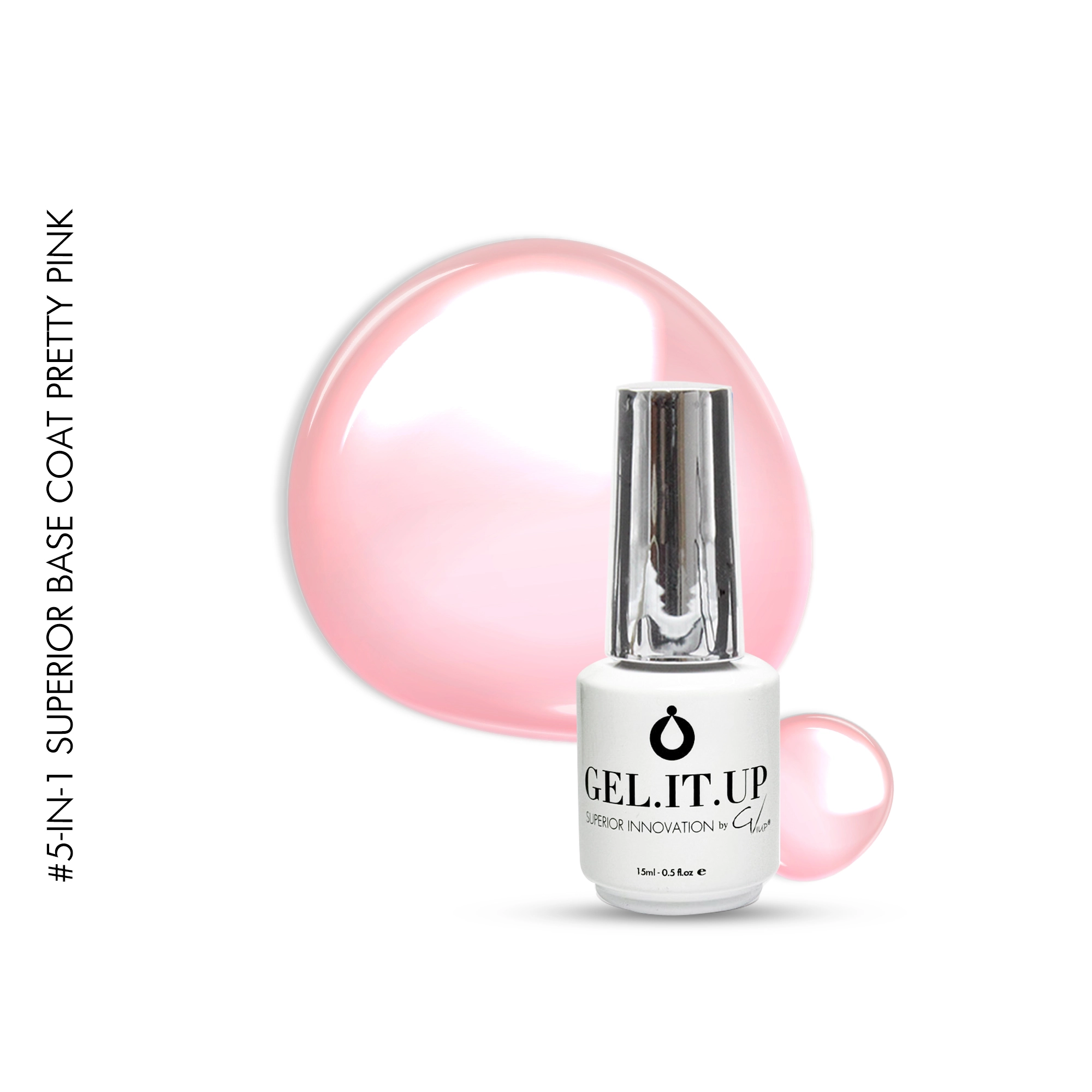 Gel It Up 5-in-1 Superior Base Coat Pretty Pink