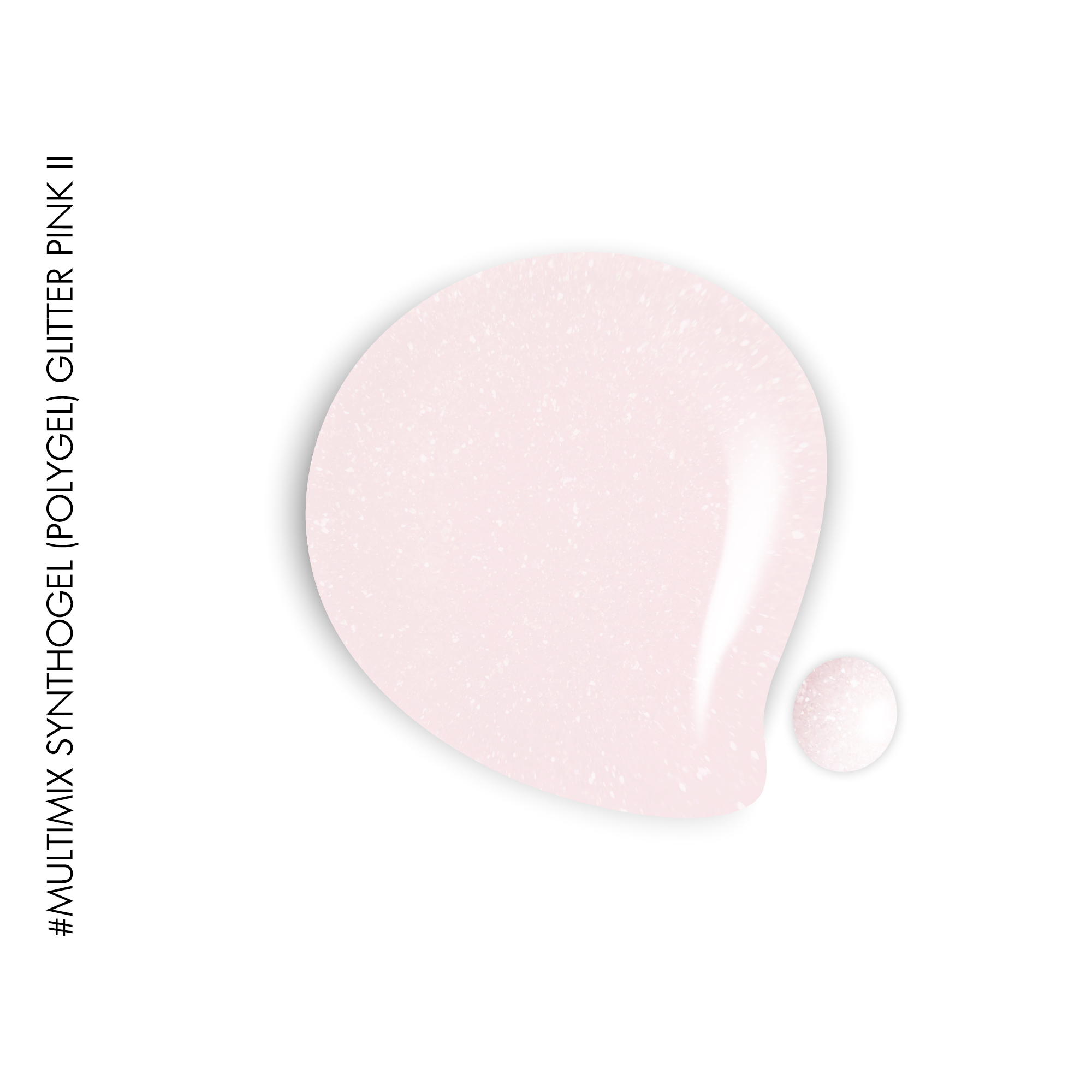 Gel It Up Acrygel Glitter Pink II 60ml - Image 3
