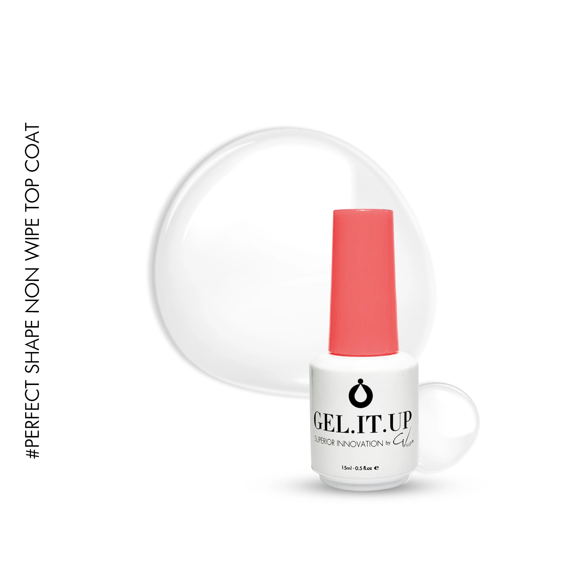 Gel It Up Perfect Shape Non Wipe Top Coat