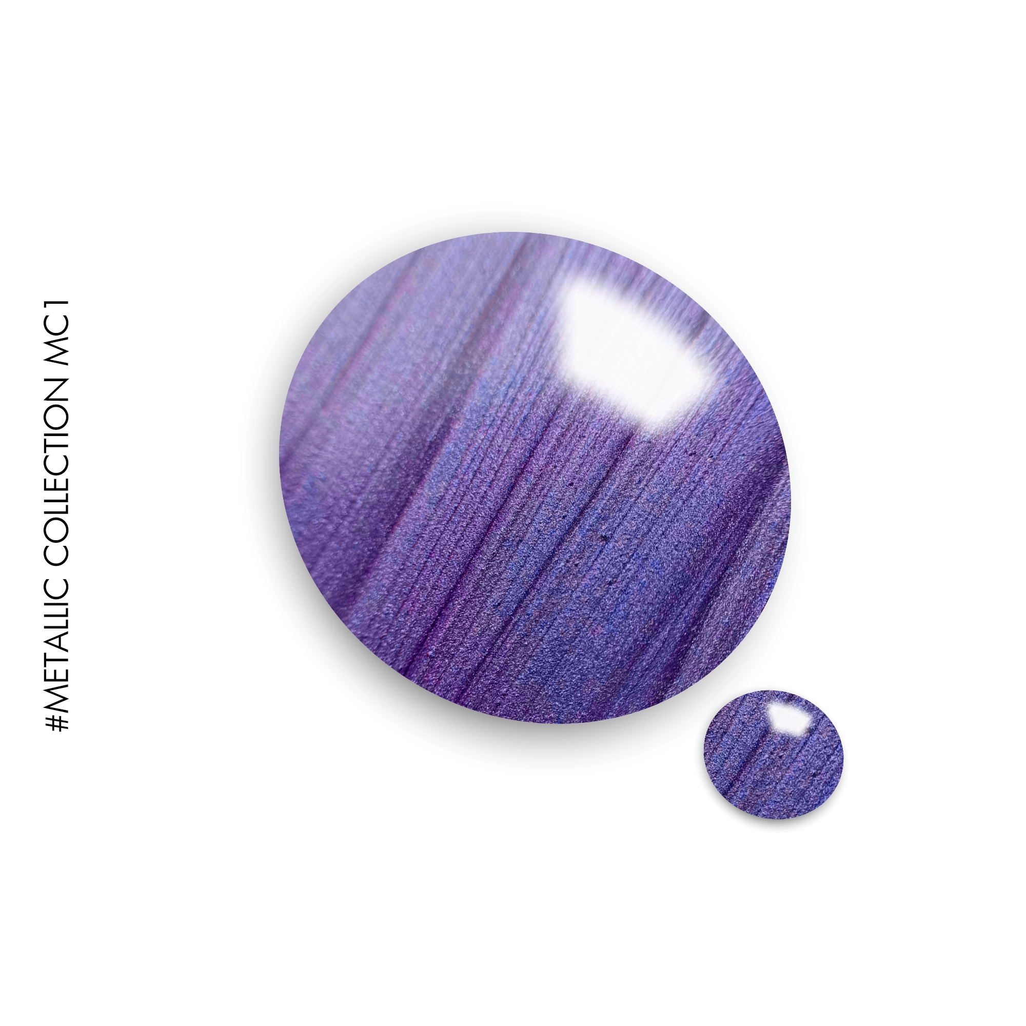 Gel It Up Russian Formula Gel Polish Metallic Collection MC1