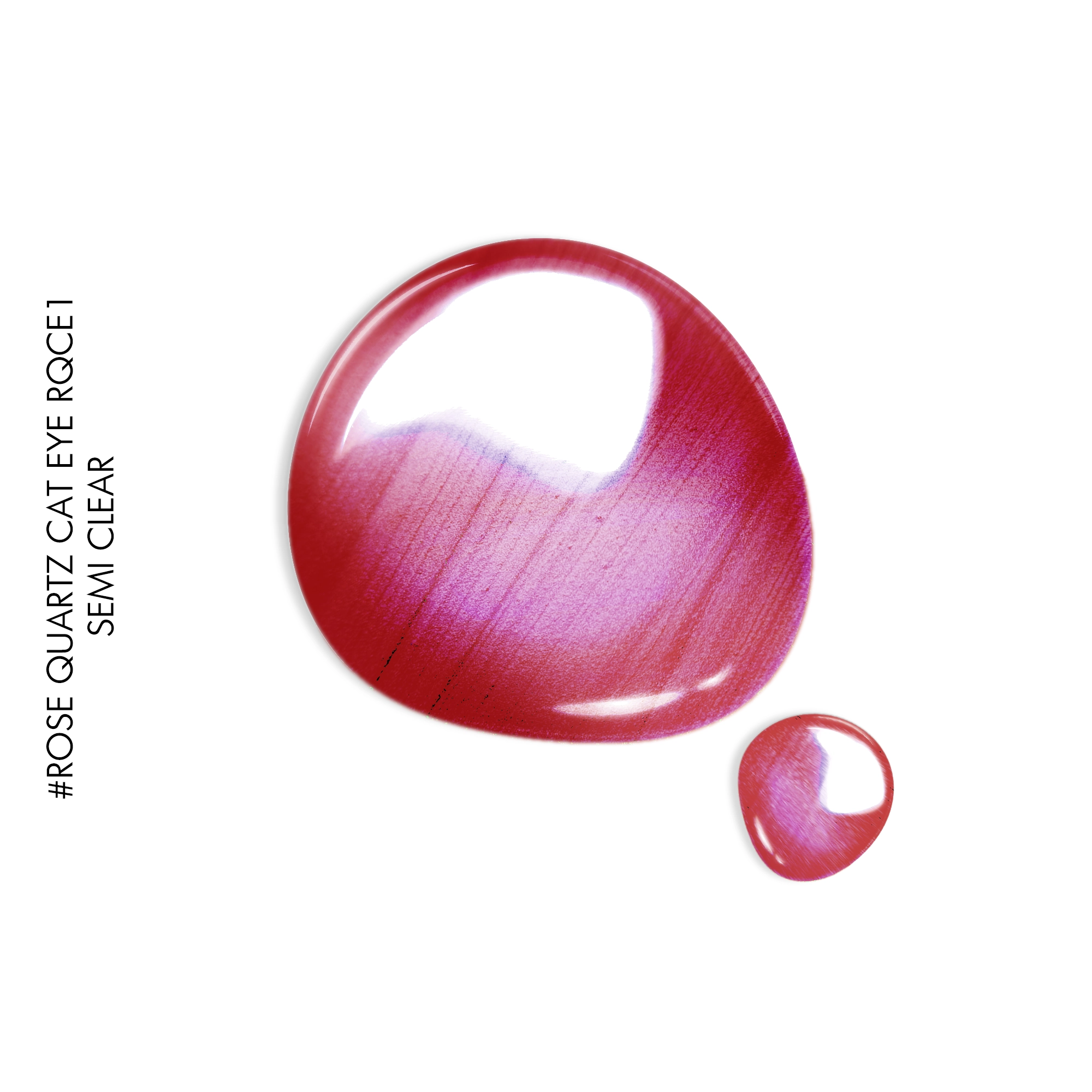 Gel It Up Russian Formula Gel Polish Rose Quartz Cat Eye RQCE1