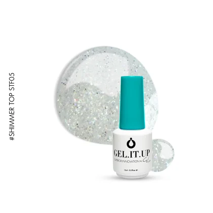 Gel It Up Russian Formula Gel Polish Shimmer Top STF05