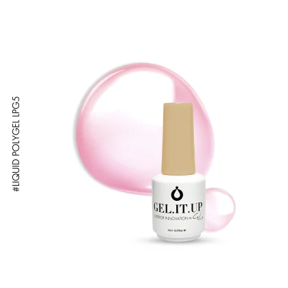 Gel It Up LPG5 - Liquid Polygel Pink