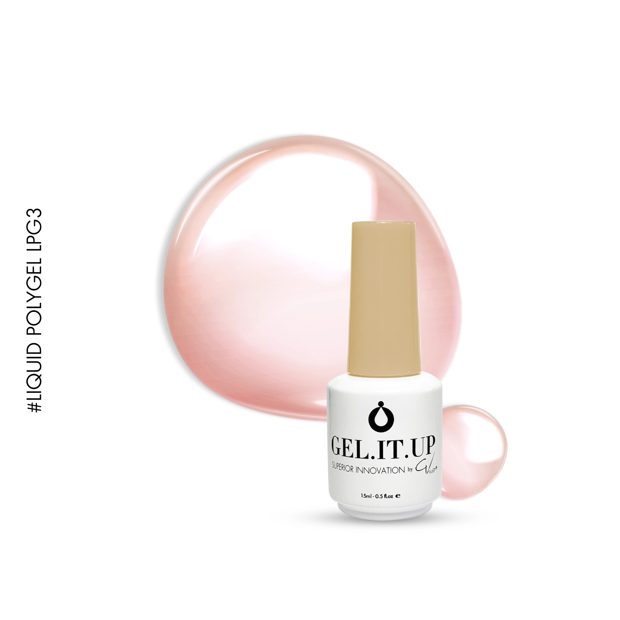 Gel It Up LPG3 - Liquid Polygel Nude