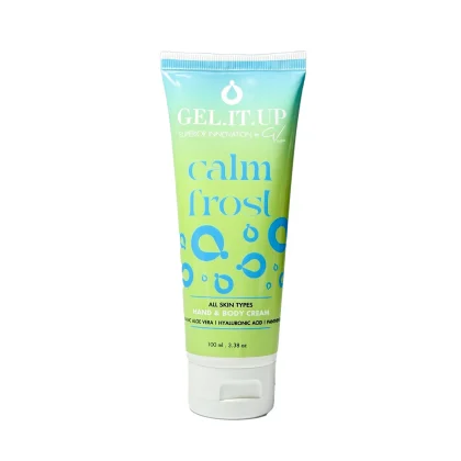 Gel It Up Calm Frost Hand & Body Cream 100ml