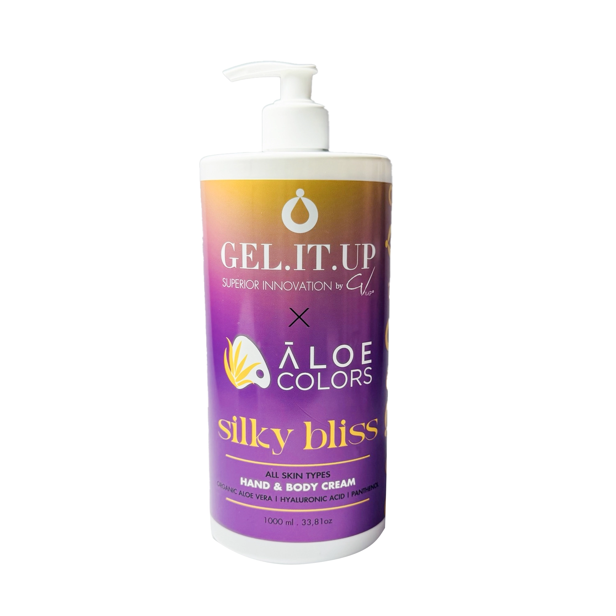 Gel It Up Silky Bliss Hand & Body Cream 1000ml