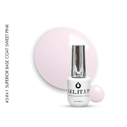 Gel It Up 5-in-1 Superior Base Coat Sweet Pink