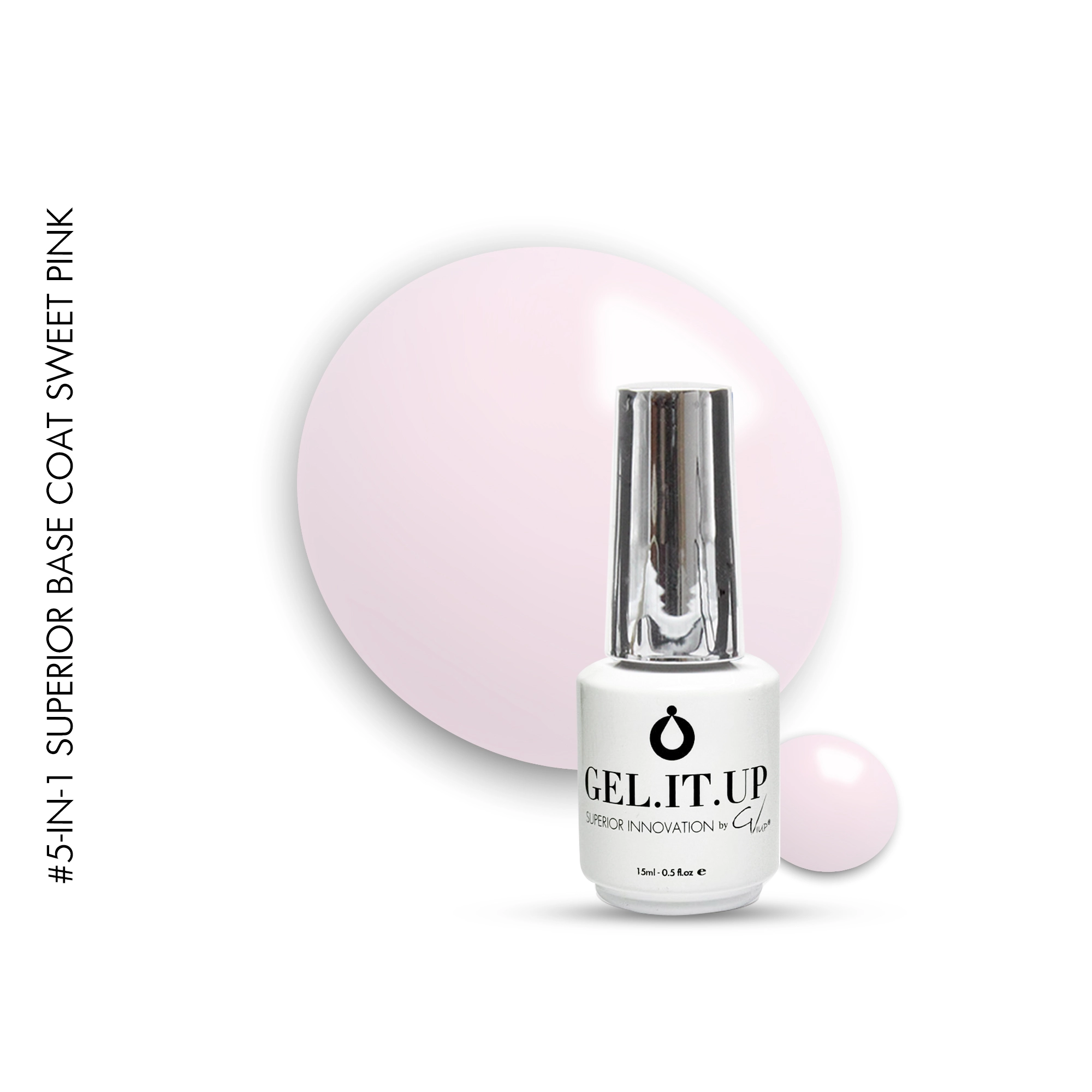 Gel It Up 5-in-1 Superior Base Coat Sweet Pink