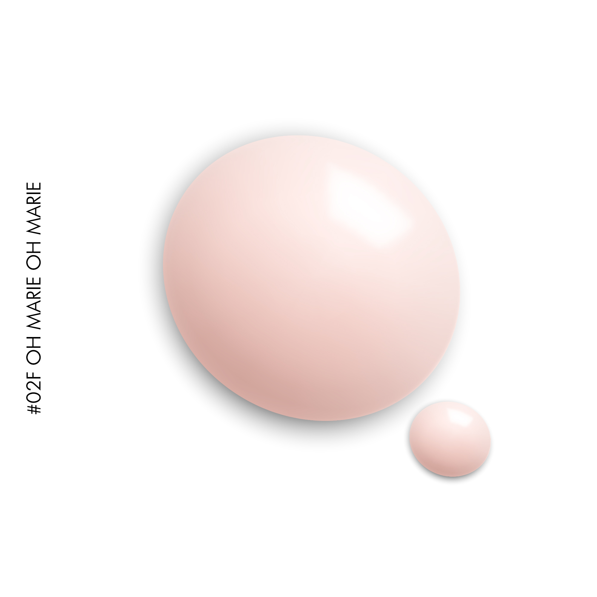 Gel It Up French & Nude Gel Polish 2F Oh Marie Oh Marie