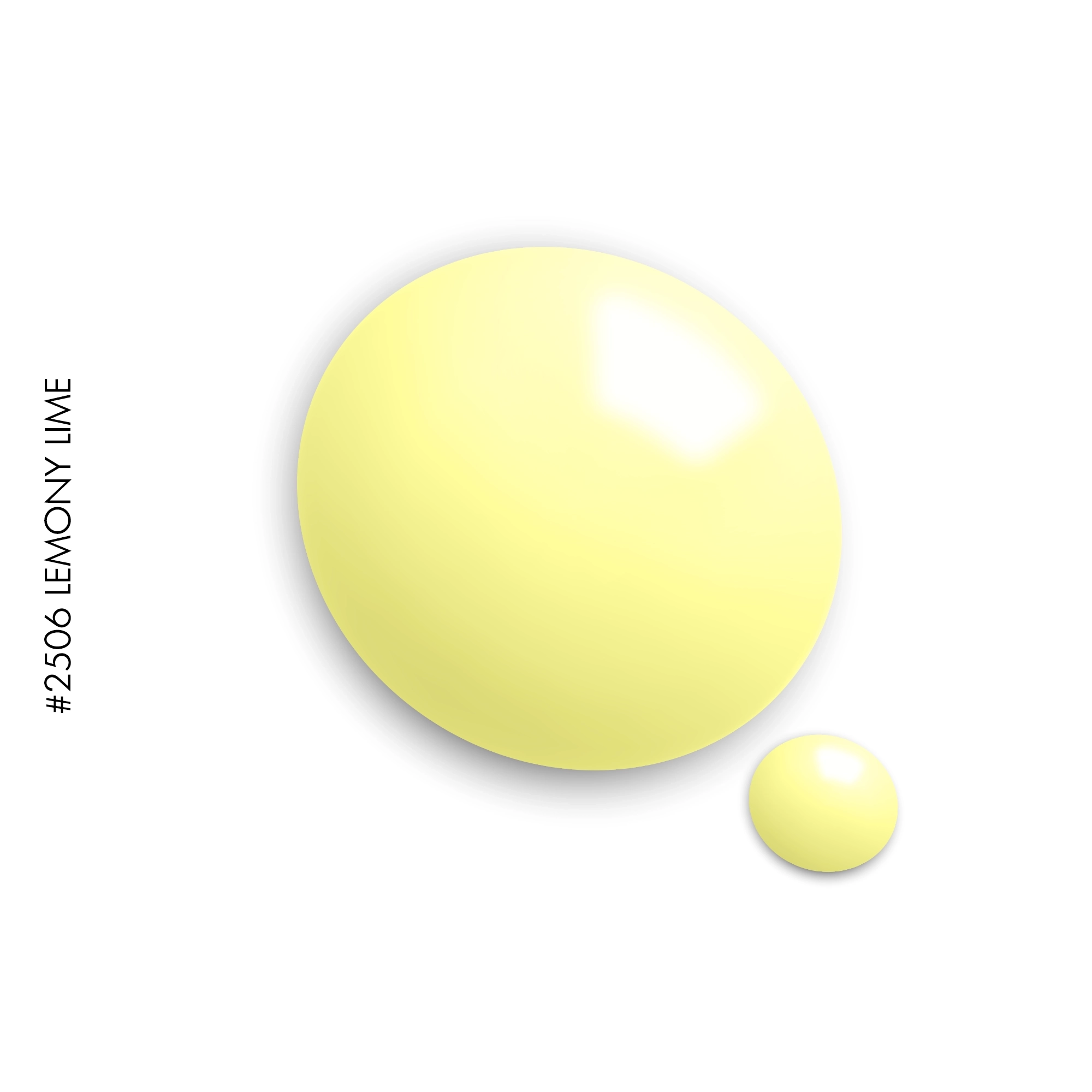 Gel It Up Russian Formula Gel Polish 2506 Lemony Lime
