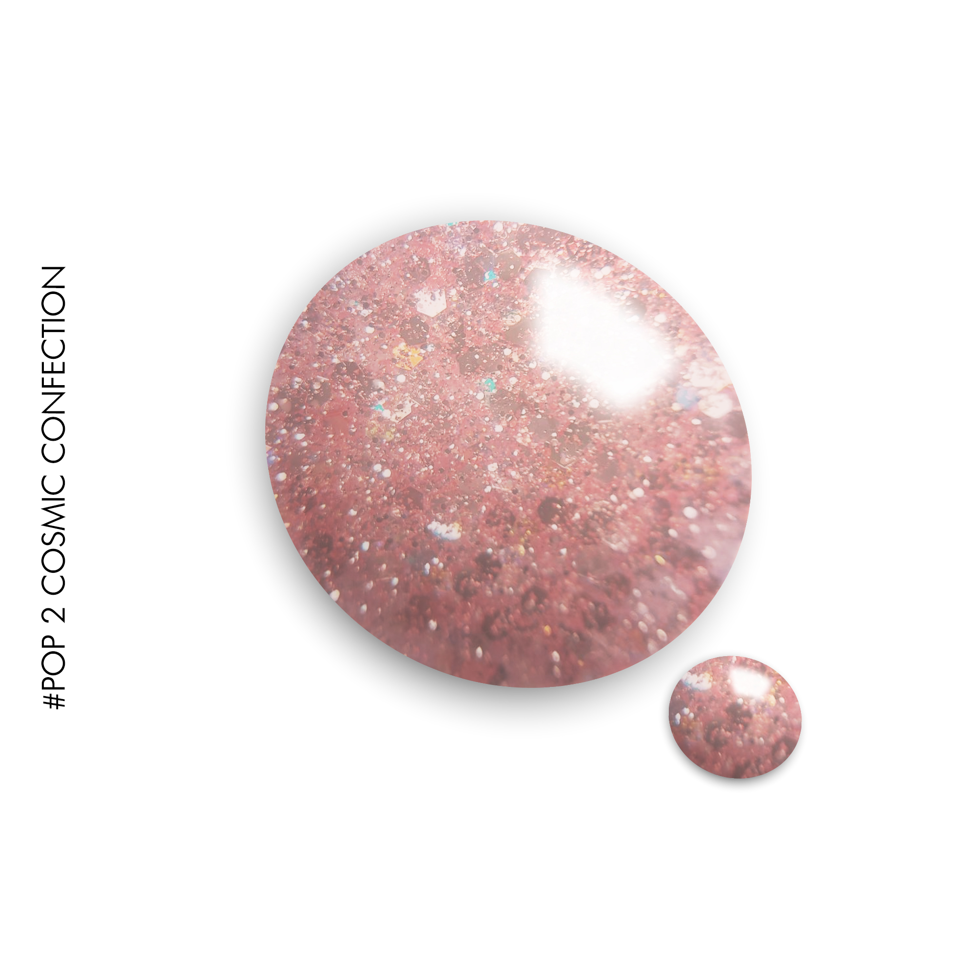 Gel It Up Glitter & Shimmer Gel Polish #2 Cosmic Confection