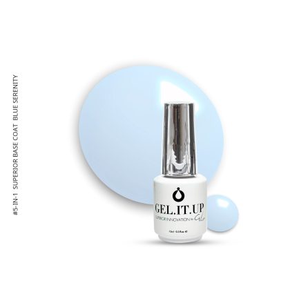 Gel It Up 5-in-1 Superior Base Coat Blue Serenity