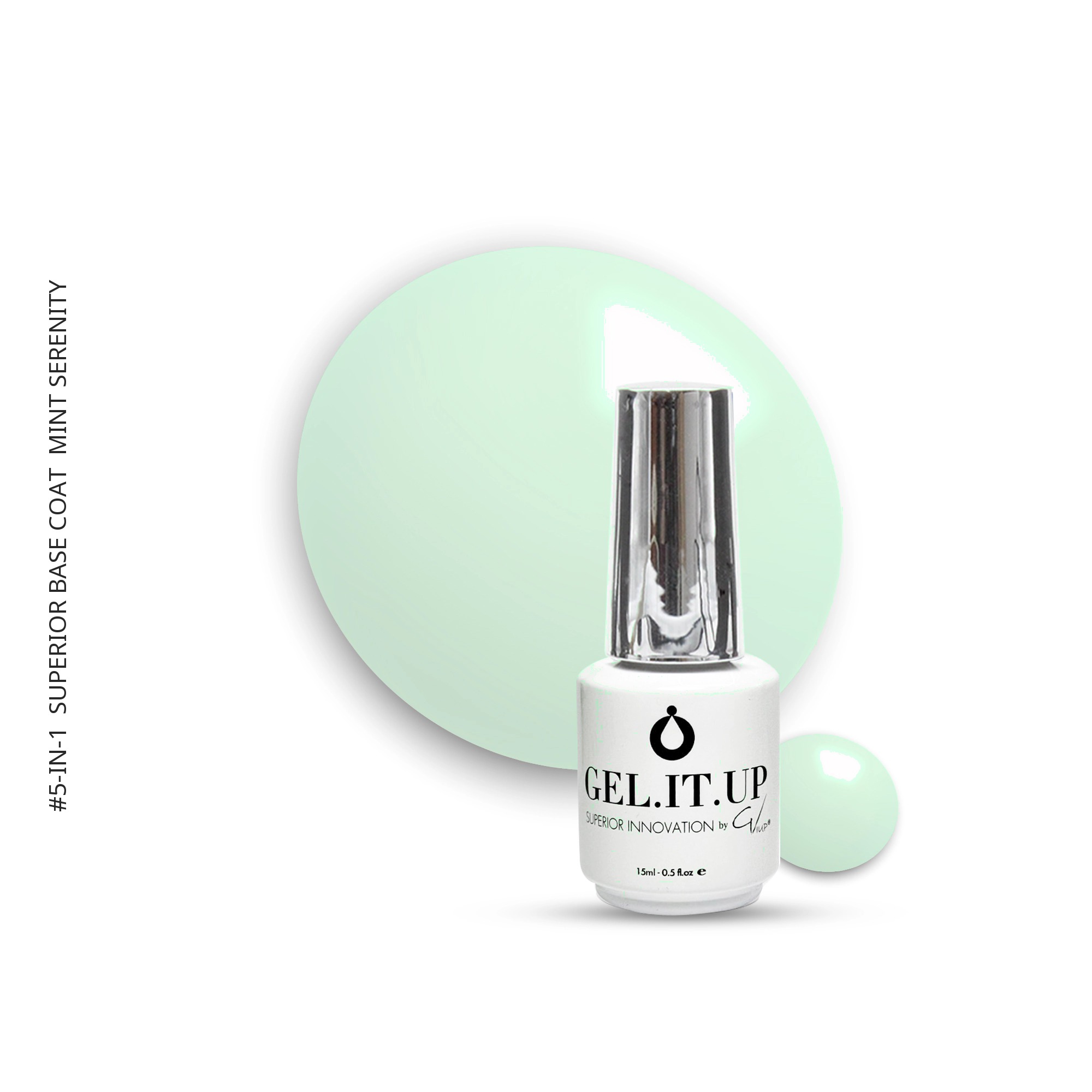 Gel It Up 5-in-1 Superior Base Coat Mint Serenity