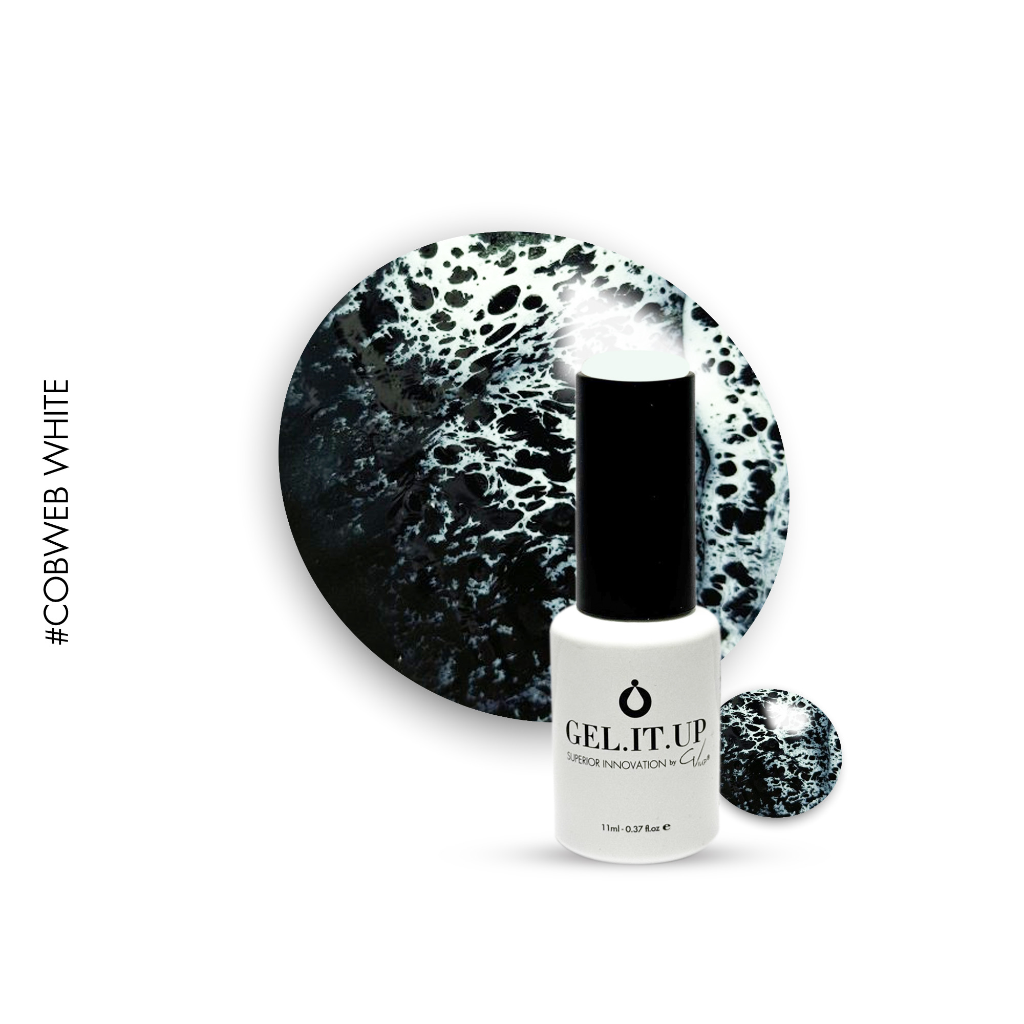 Gel It Up Cobweb White