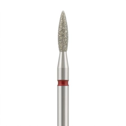 Diamond Bit "Flame" Sharp (Red) 2.1mm