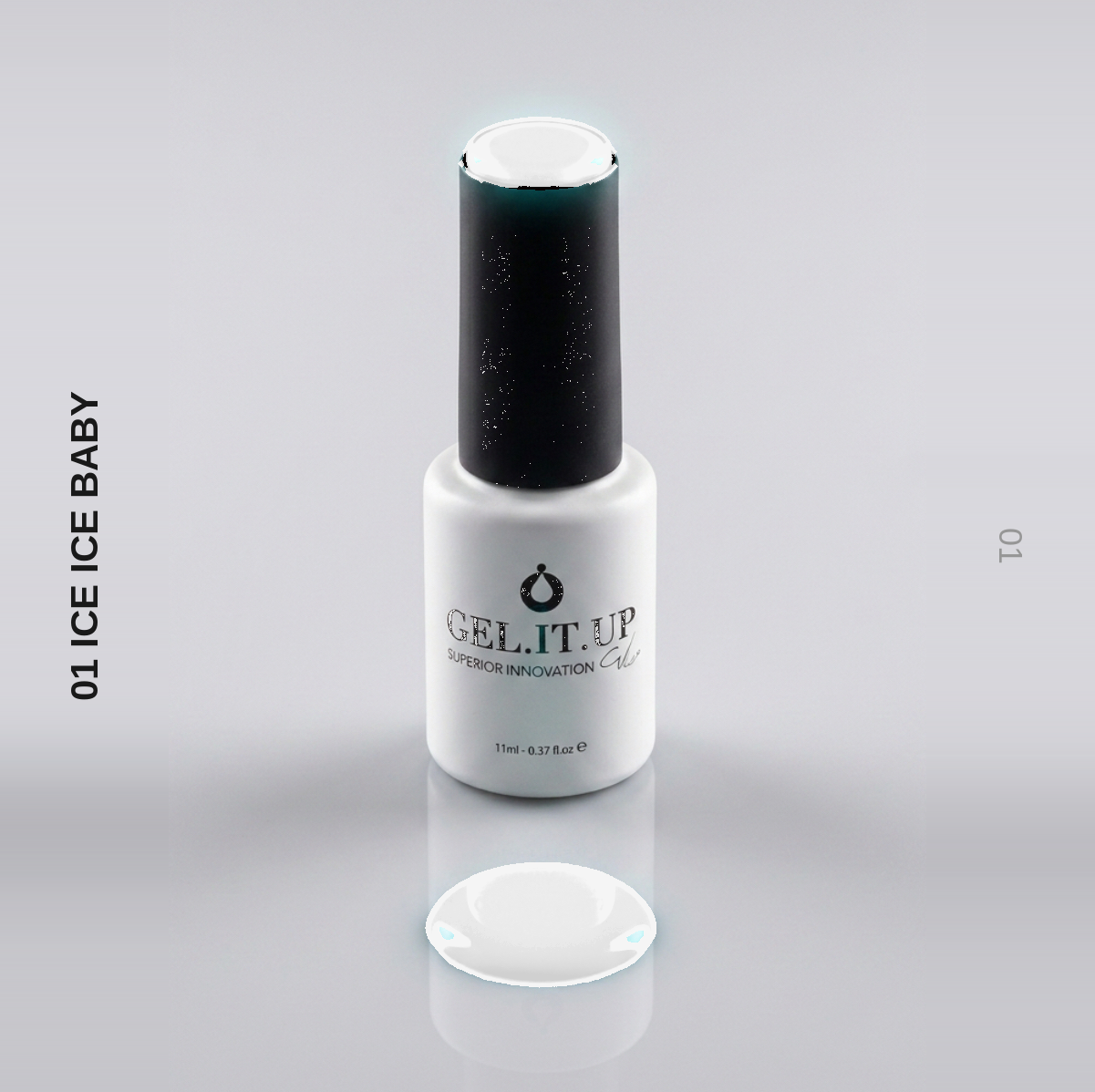 Gel It Up Russian Formula Gel Polish 01 Ice Ice Baby