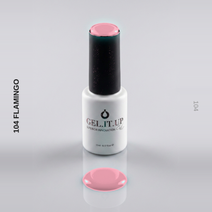 Gel It Up Russian Formula Gel Polish 104 Flamingo