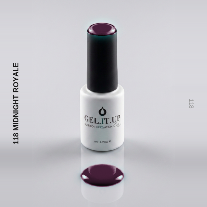 Gel It Up Russian Formula Gel Polish 118 Midnight Royale