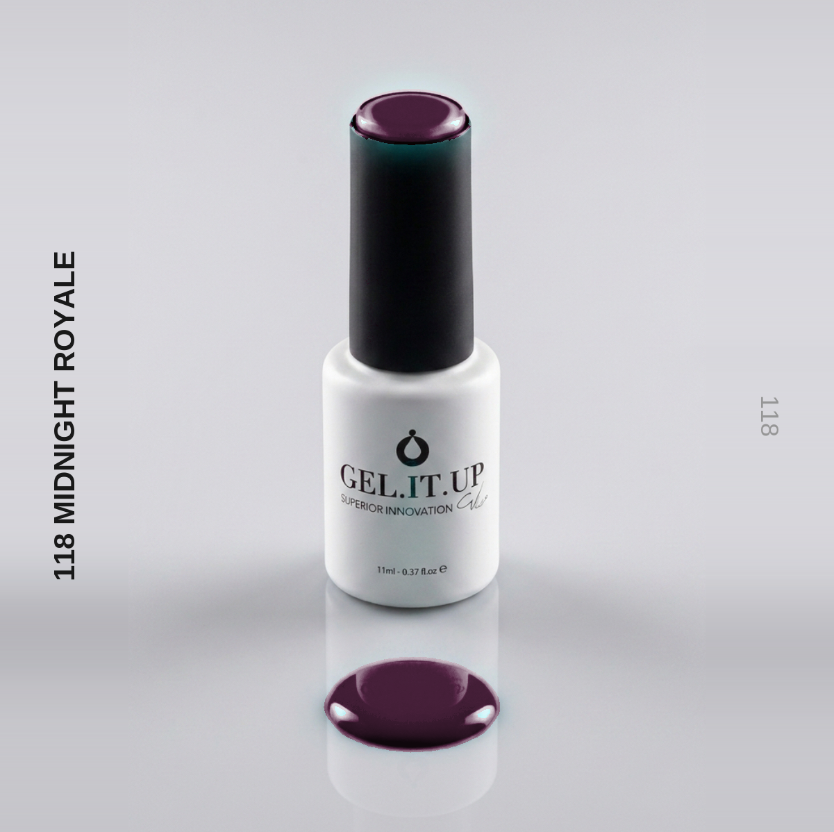 Gel It Up Russian Formula Gel Polish 118 Midnight Royale