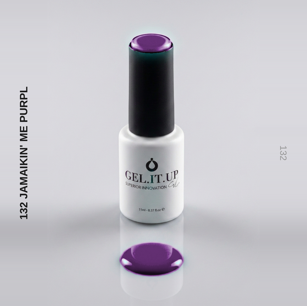 Gel It Up Russian Formula Gel Polish 132 Jamaikin' Me Purple