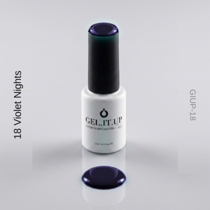 Gel It Up Russian Formula Gel Polish 18 Violet Nights