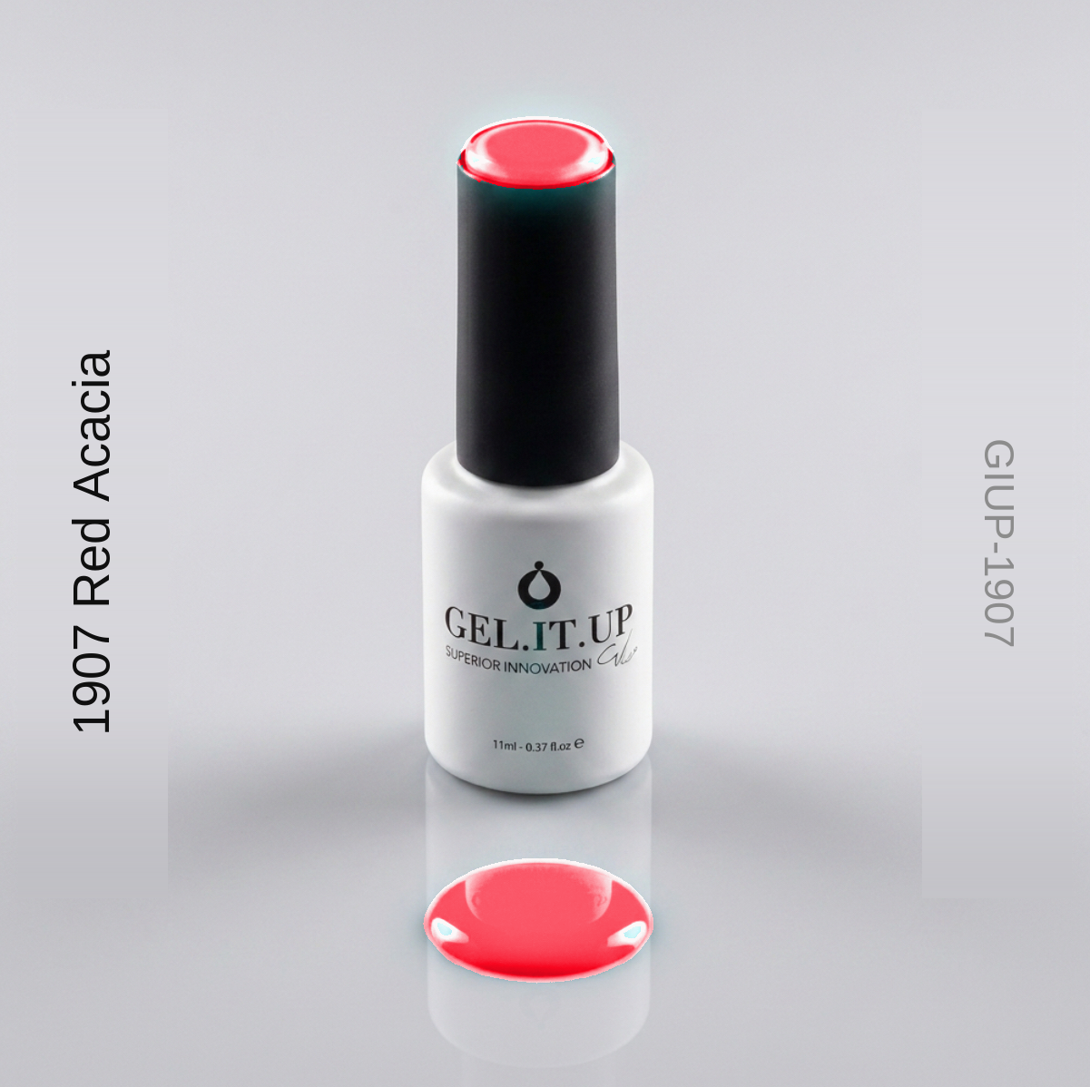 Gel It Up Russian Formula Gel Polish 1907 Red Acacia