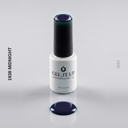 Gel It Up Glitter & Shimmer Gel Polish 1938 Midnight