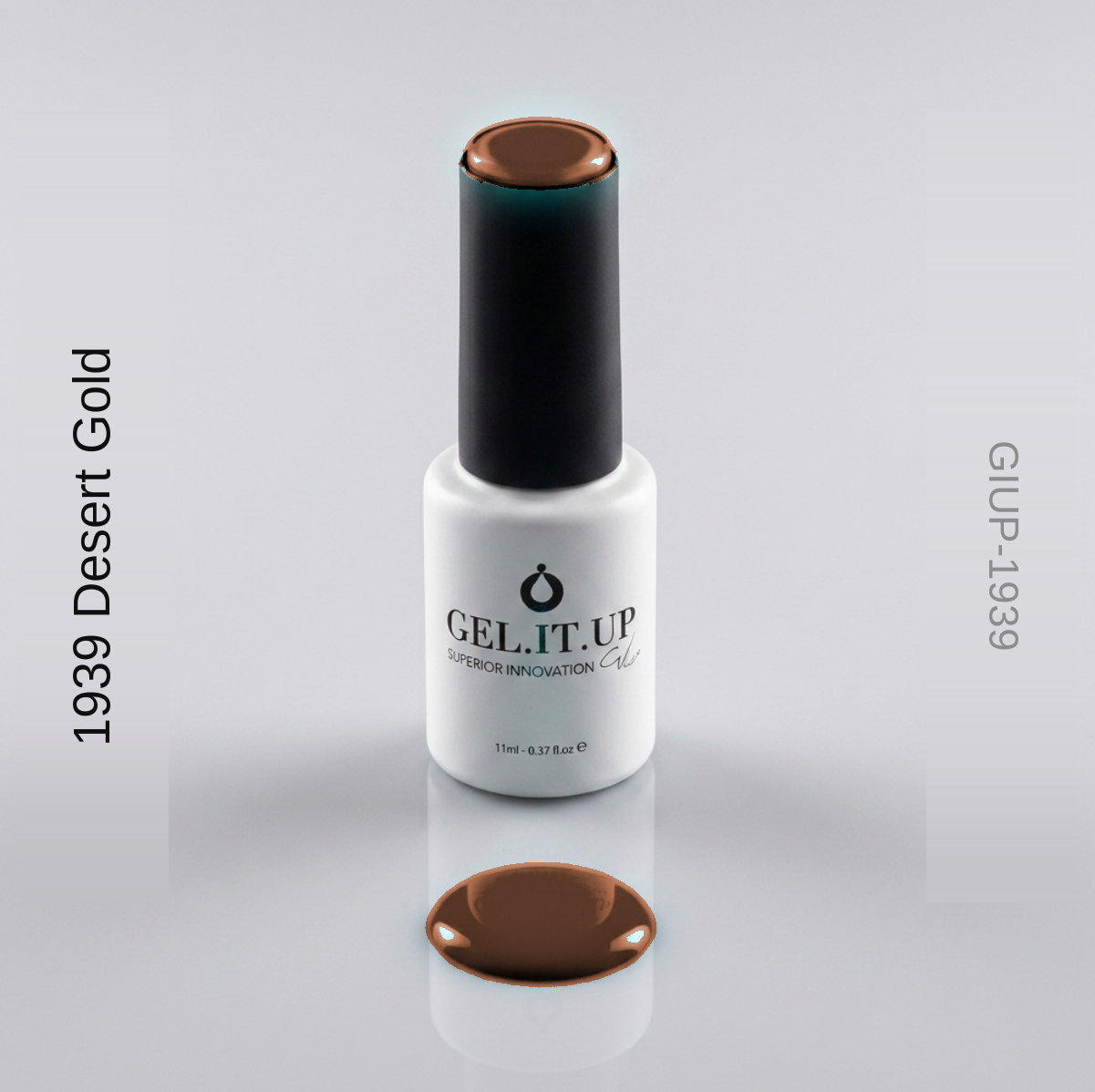 Gel It Up Glitter & Shimmer Gel Polish 1939 Desert Gold
