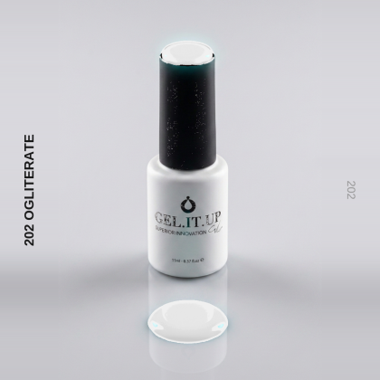 Gel It Up Glitter & Shimmer Gel Polish 202 Ogliterate
