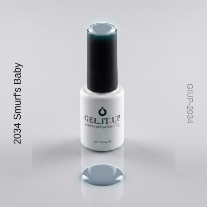 Gel It Up Russian Formula Gel Polish 2034 Smurf's Baby