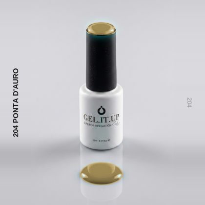 Gel It Up Glitter & Shimmer Gel Polish 204 Ponta D'Auro