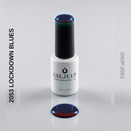 Gel It Up Russian Formula Gel Polish 2053 Lockdown Blues